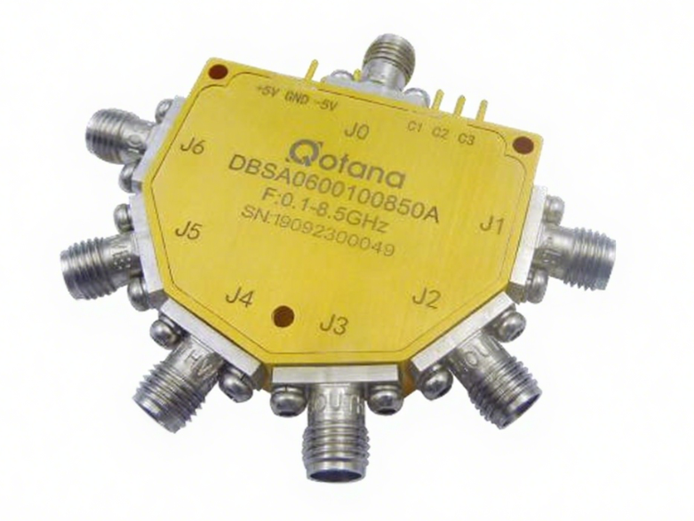 DBSA0600100850A ����ʽͬ�� SP6T ���� 0.1 �C 8.5GHz/Qotana����ͼ