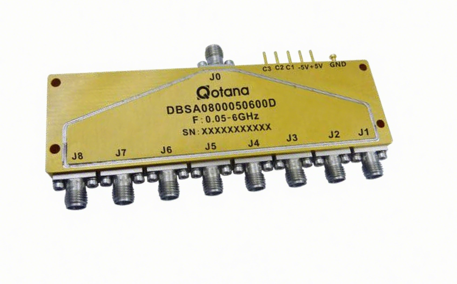 DBSA0800050600D �ܷ�����ʽͬ�� SP8T ���� 0.05 - 6GHz/Qotana����ͼ