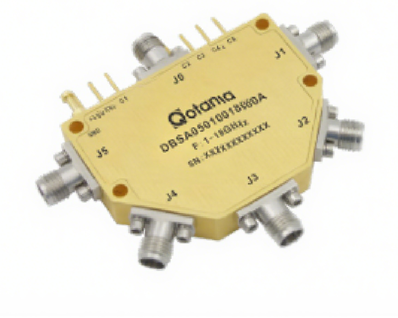 DBSA0501001800A ����ʽ 1-18GHz ͬ�� SP5T ����/Qotana����ͼ