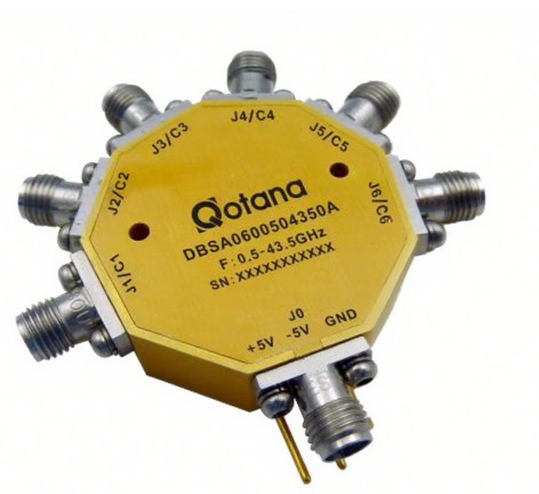 DBSA0600504350A ����ʽͬ�� SP6T ���� 0.5 �C 43.5GHz/Qotana����ͼ