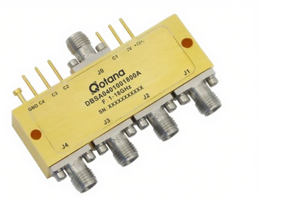 DBSA0401001800A ����ʽ 1-18GHz ͬ�� SP4T ����/Qotana����ͼ