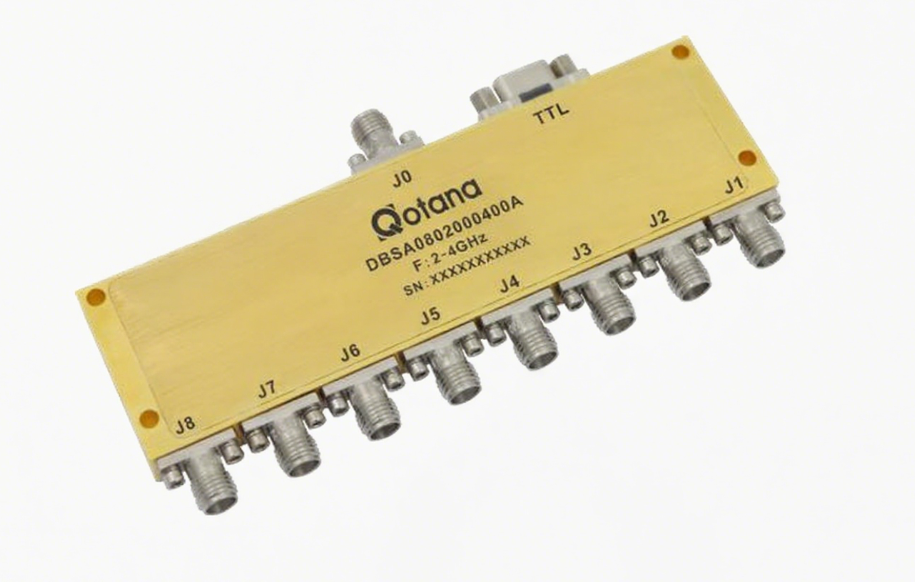 DBSA0802000400A ����ʽ 2-4GHz ͬ�� SP8T ����/Qotana����ͼ