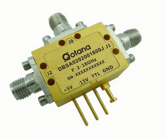 DBSA0202001800J ����ʽ 2-18GHz ͬ�� SP2T ����/Qotana����ͼ