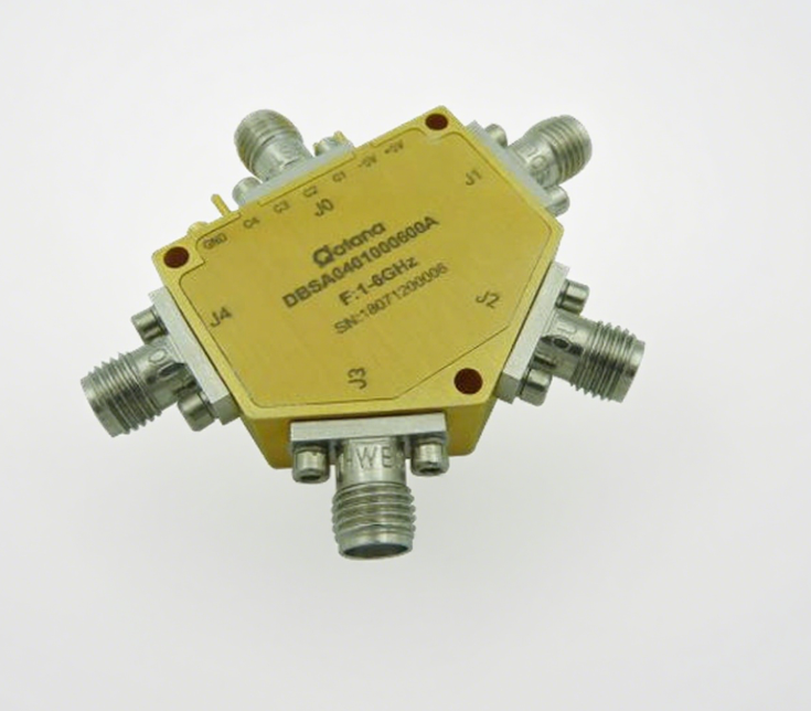 DBSA0401000600A ����ʽ 1-6GHz ͬ�� SP4T ����/Qotana����ͼ